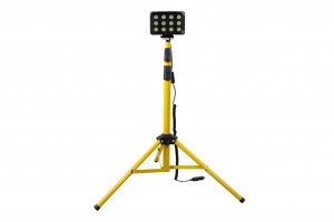 led light tower with tripod