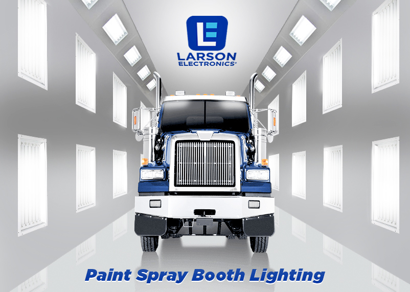 Paint Spray Booth Approved Lighting Larson Electronics