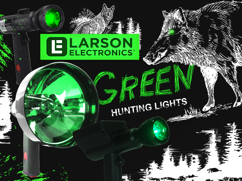 Green led spotlight discount